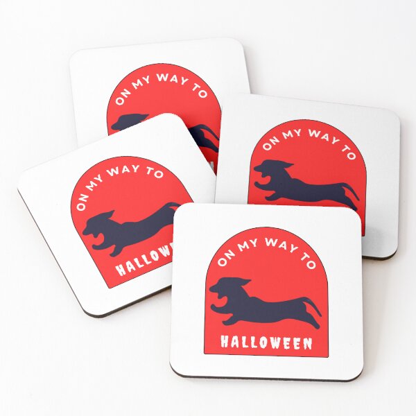 Item preview, ON MY WAY TO HALLOWEEN designed and sold by Wienerful.