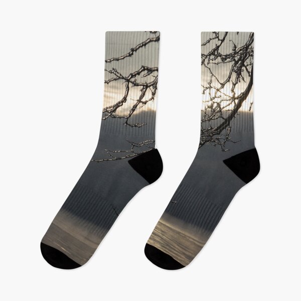 Item preview, Cold Beauty - Ice Covered Branches at the Waterfront designed and sold by Georgia Mizuleva.