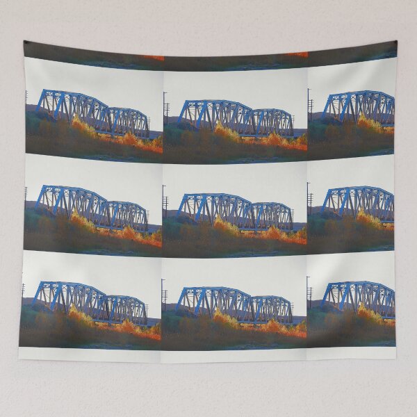 Item preview, Railroad Bridge in Afton Canyon designed and sold by HeavenOnEarth.