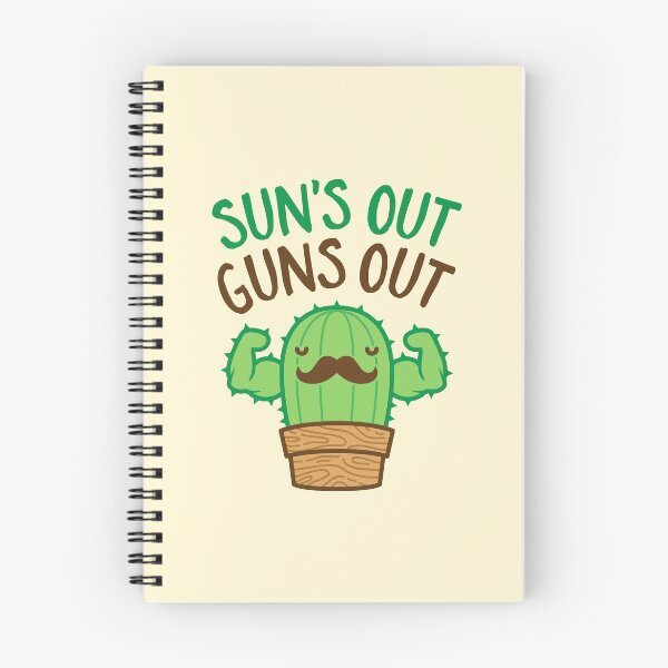 Item preview, Sun's Out Guns Out Macho Cactus designed and sold by Brogress Project.