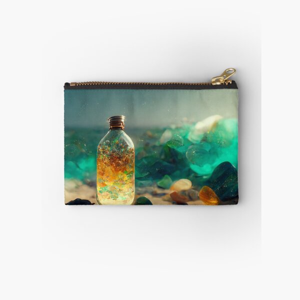Item preview, Sea Glass in a bottle designed and sold by SteamedSashimi.