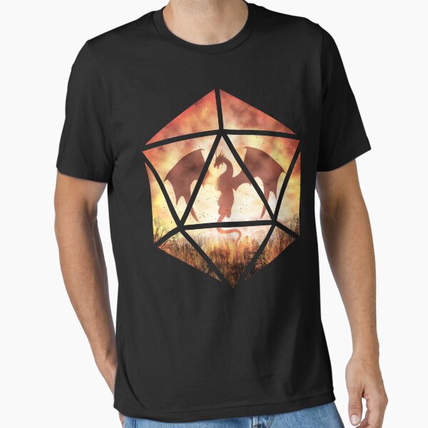 Item preview, Fire Dragon D20 designed and sold by MaratusFunk.