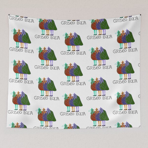 Item preview, 1066 Bayeux Tapestry Mari Lwyd design designed and sold by CoatofArmsHouse.