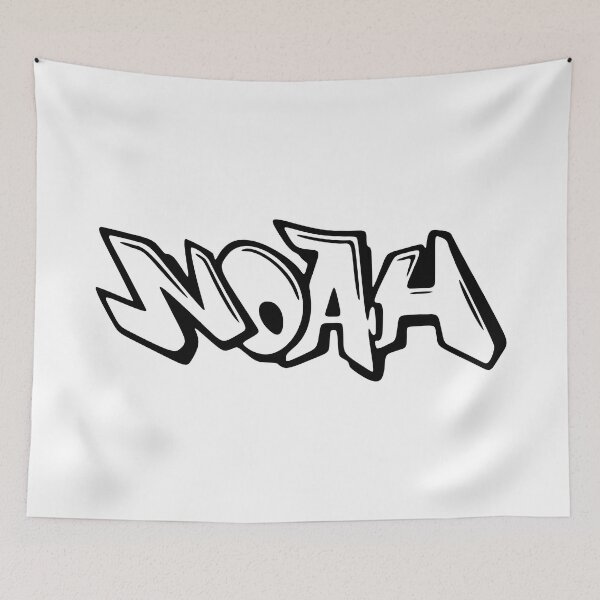 Item preview, Noah - Graffiti Name Design designed and sold by NameThatShirt.