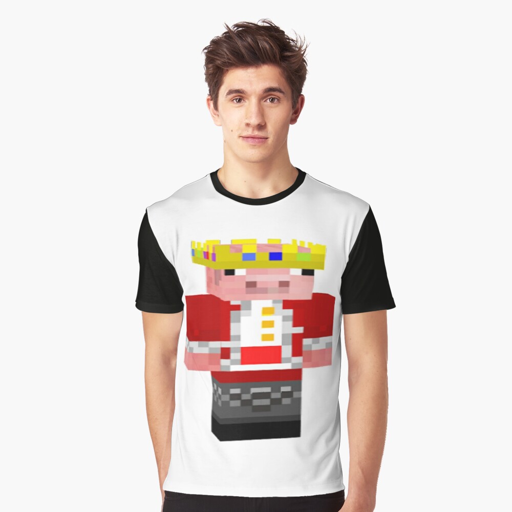 Technoblade's minecraft character Tshirt print design - MasterBundles