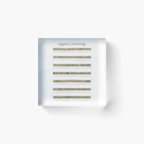 Item preview, Bayeux Tapestry Full Scenes On Beige Background designed and sold by CoatofArmsHouse.