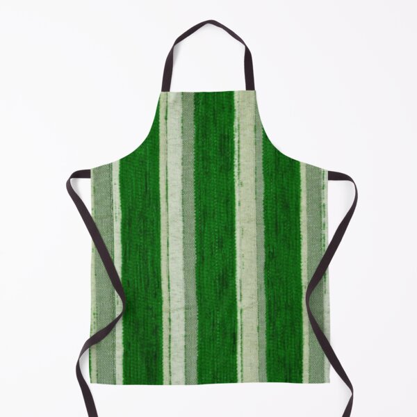 Item preview, Dark Green Silver and White Vertically-Striped designed and sold by Artpawsy.