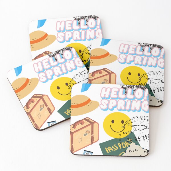 Item preview, happy trip,hello spring, smile  designed and sold by zzzozzo.