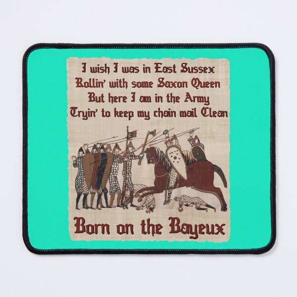 Item preview, Born on the Bayeux designed and sold by CoatofArmsHouse.