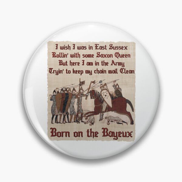 Item preview, Born on the Bayeux designed and sold by CoatofArmsHouse.