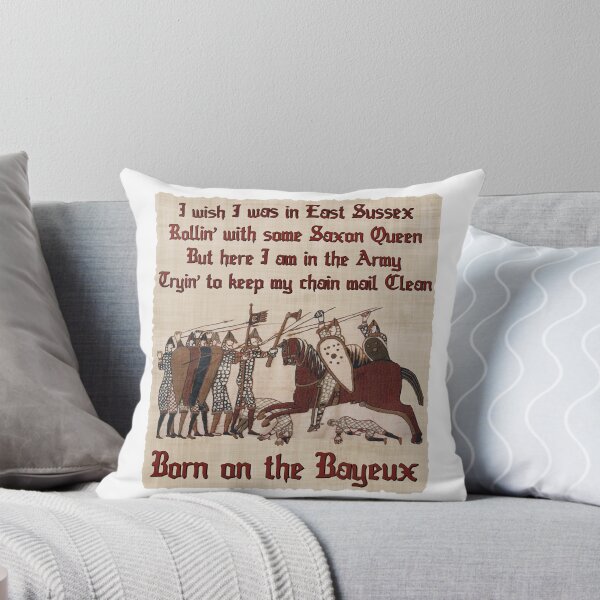 Item preview, Born on the Bayeux designed and sold by CoatofArmsHouse.