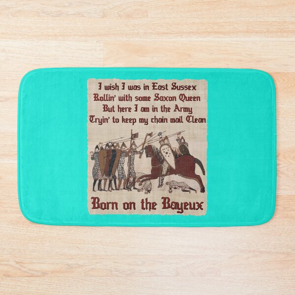 Item preview, Born on the Bayeux designed and sold by CoatofArmsHouse.