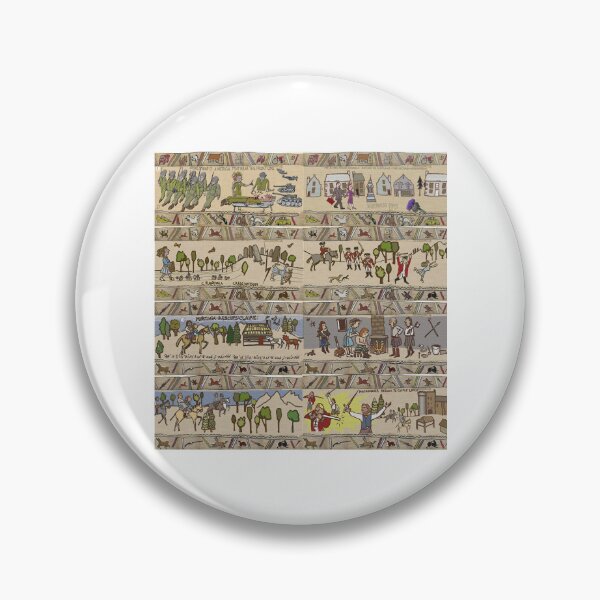 Item preview, Eight Outlandish Panels (Gabeaux Tapestry) Long designed and sold by CoatofArmsHouse.