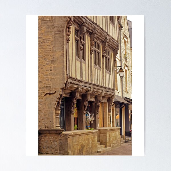 Item preview, Historic Old Half Timber House - Bayeux Normandy France designed and sold by CoatofArmsHouse.