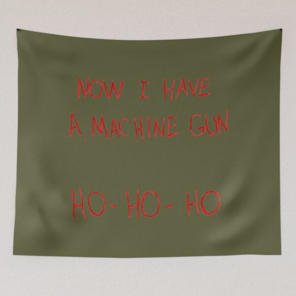 Item preview, Now I Hae A Machine Gun Ho-Ho-Ho designed and sold by LatreseyaMorale.