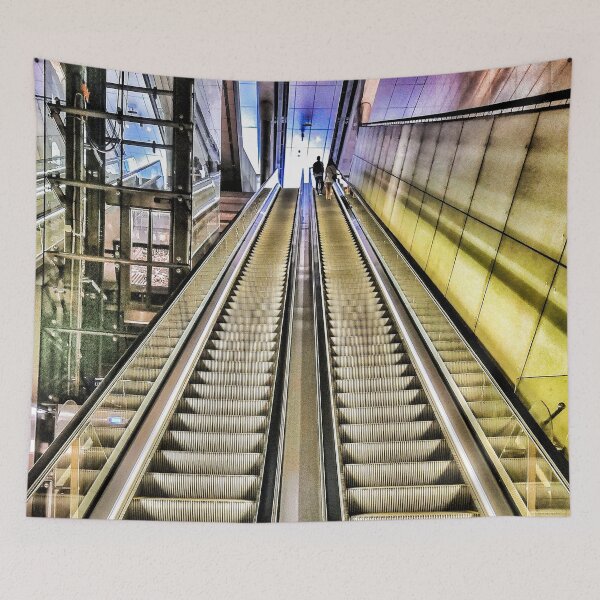 Item preview, Amsterdam subway escalator designed and sold by ylbartstudio.