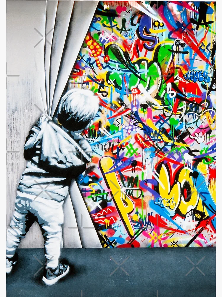 BANKSY  ディズマランド　スプレーアート バンクシー ディズマランド Banksy Dismaland 風船と少女 2ドル