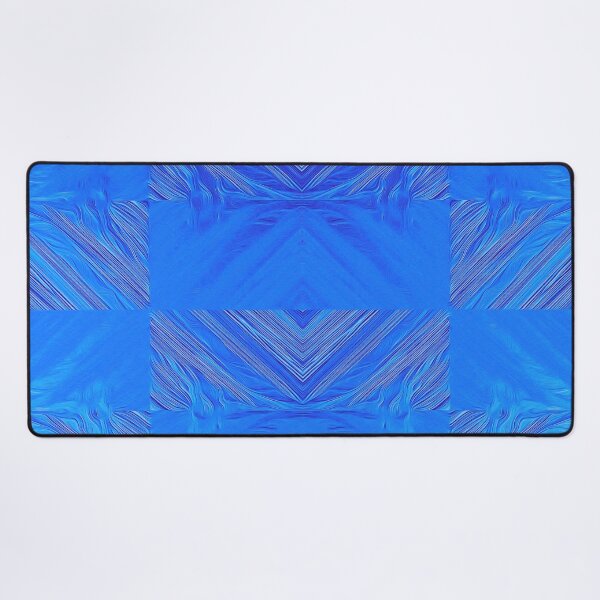 Item preview, Metallic Blue Checkered Rhombi designed and sold by fatenanwar.