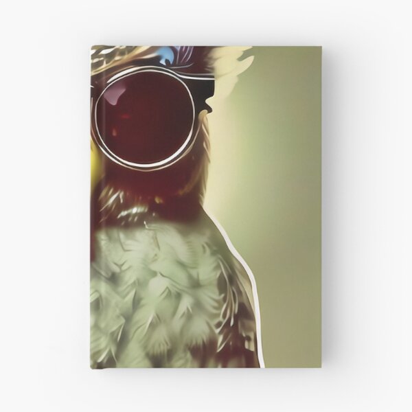 Item preview, Nerdy Geeky Hipster Owl wearing Glasses designed and sold by Grewtrel.