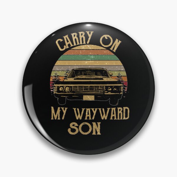 Item preview, Carry On Wayward Son sunset vintage retro classic Classic designed and sold by salvawalte.