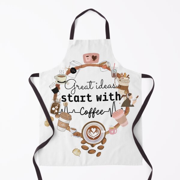 Item preview, great ideas start with coffee designed and sold by Esni | Designs.