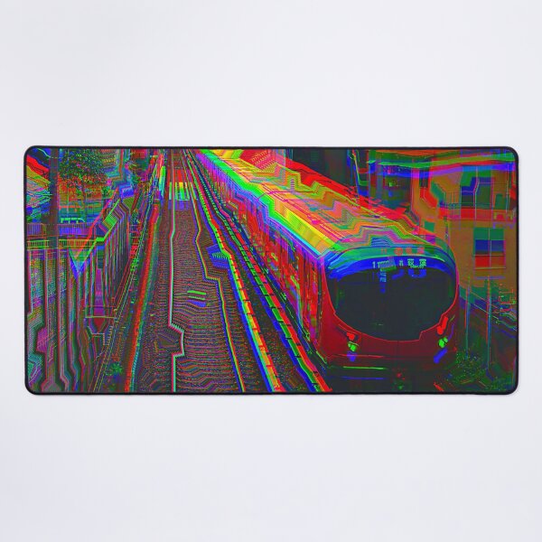 Item preview, Japanese Train Glitch Art designed and sold by glitchhub.