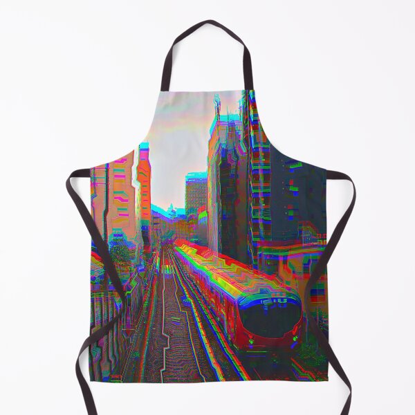 Item preview, Japanese Train Glitch Art designed and sold by glitchhub.