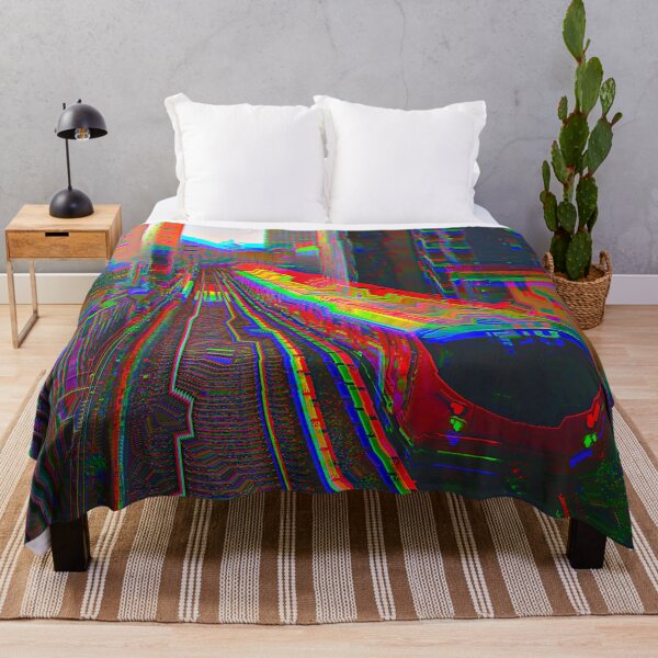 Item preview, Japanese Train Glitch Art designed and sold by glitchhub.