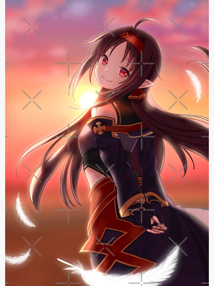 "Yuuki Sword Art Online Japanese" Sticker for Sale by Allenfawnpal