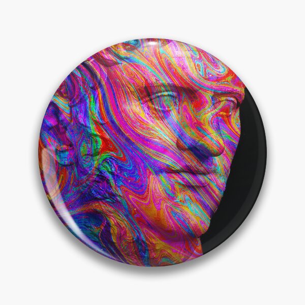 Item preview, Trippy Psychedelic Nero Emperor of the Roman Empire designed and sold by glitchhub.