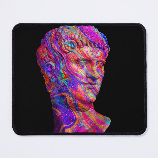 Item preview, Trippy Psychedelic Nero Emperor of the Roman Empire designed and sold by glitchhub.