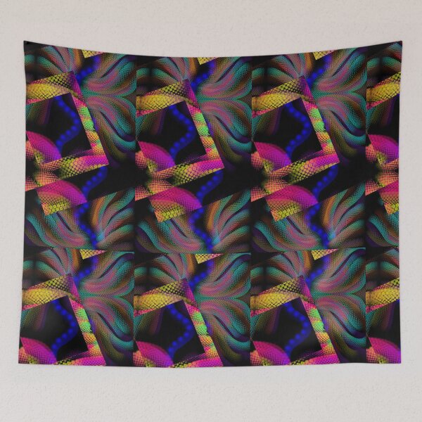 Item preview, Whimsical Majestic Sea Abstract design designed and sold by neonmoonwaves.