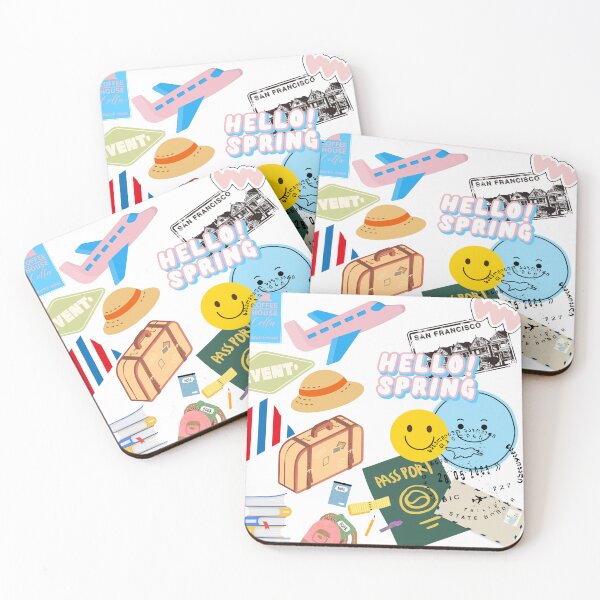 Item preview, happy trip,hello spring, smile  designed and sold by zzzozzo.