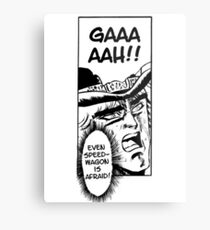 Even SpeedWagon is Afraid Metal Print