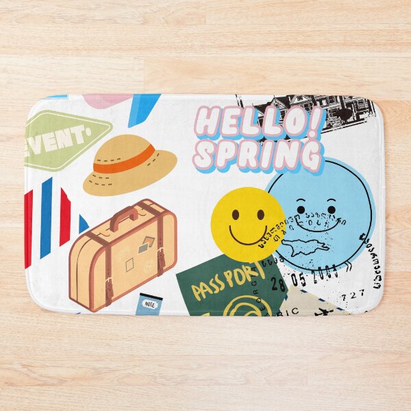 Item preview, happy trip,hello spring, smile  designed and sold by zzzozzo.