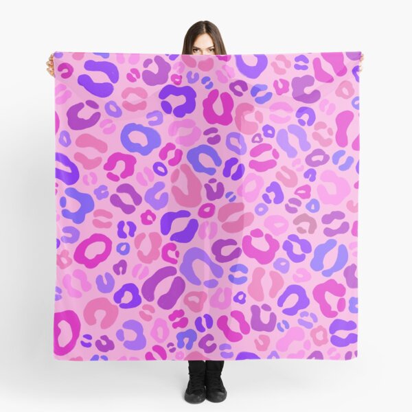 Pink Tiger & Leopard Animal Print Scarf – lusciousscarves