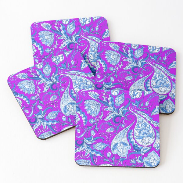 Item preview, Baby Blue Purple Paisley Pretty Girly designed and sold by ChristinasMess.