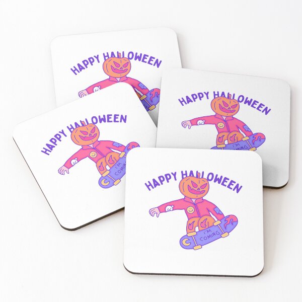 Item preview, Happy Halloween Pumpkin Skate Design designed and sold by Williamdripfoe.
