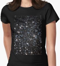 Glitter Galaxy Women's Fitted T-Shirt