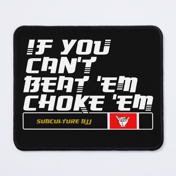 Item preview, BJJ Black Belt Choke artwork designed and sold by TheEP.