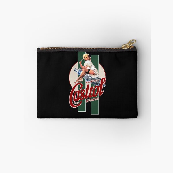 Item preview, Castrol Vintage Pin Up Girl Classic Stripes designed and sold by salvawalte.