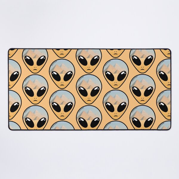 Item preview, Alien head - Pyramids skin designed and sold by AreaStickers.