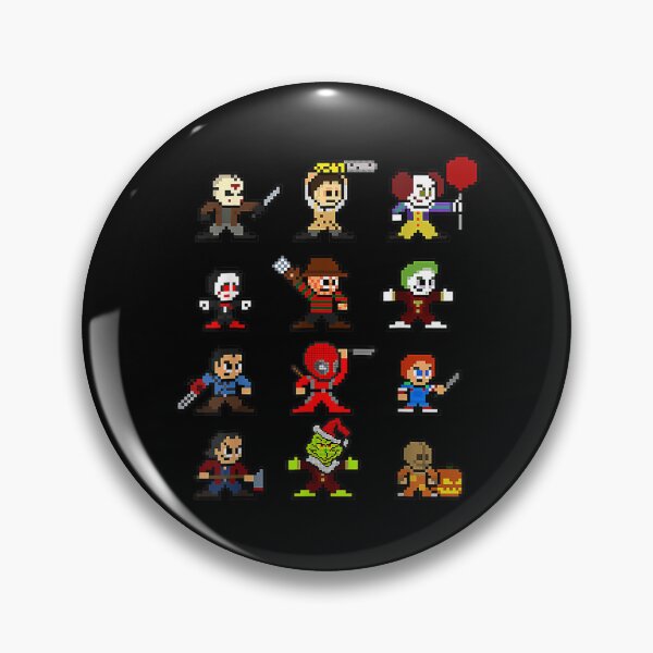 Item preview, Pixel Halloween Scary Horror Christmas Gamer designed and sold by Annabellegeorge.