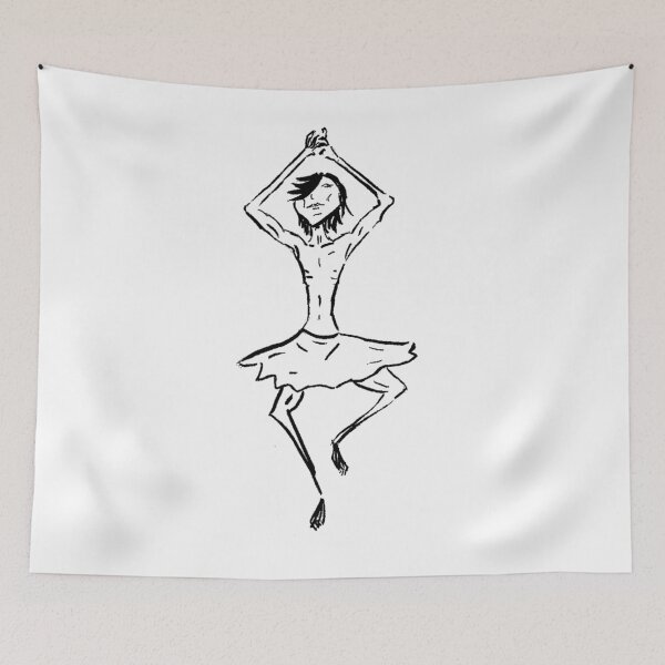 Item preview, Ballerino Ballerina Ballet Ink Dancer by Jorma Krauss designed and sold by ChibiTacoTruck.