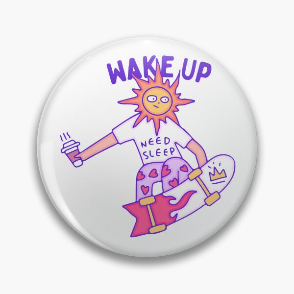 Item preview, Wake Up Sun Skate Design designed and sold by Williamdripfoe.