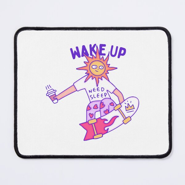 Item preview, Wake Up Sun Skate Design designed and sold by Williamdripfoe.