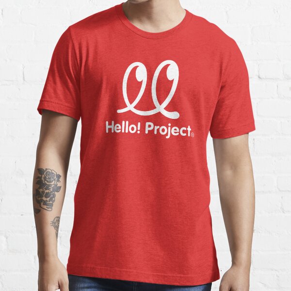 Hello Project Old School Logo - White Essential T-Shirt