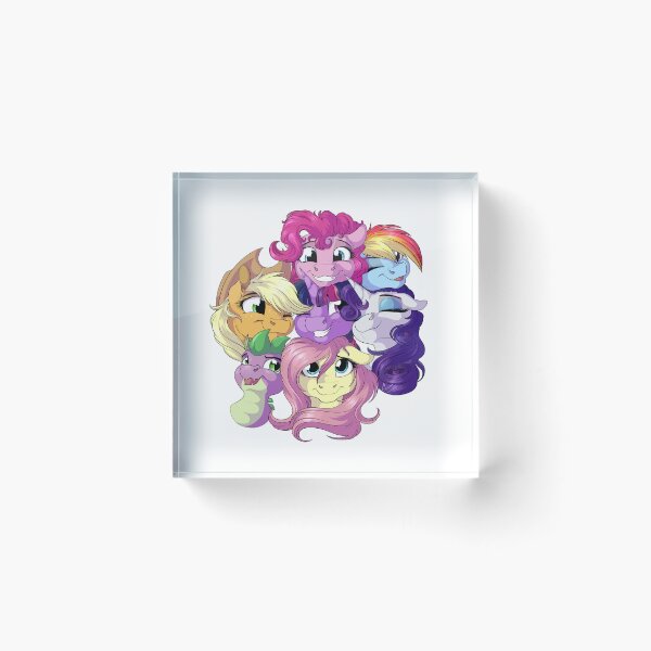 Item preview, Mane 6 and Spike designed and sold by LupiArts.