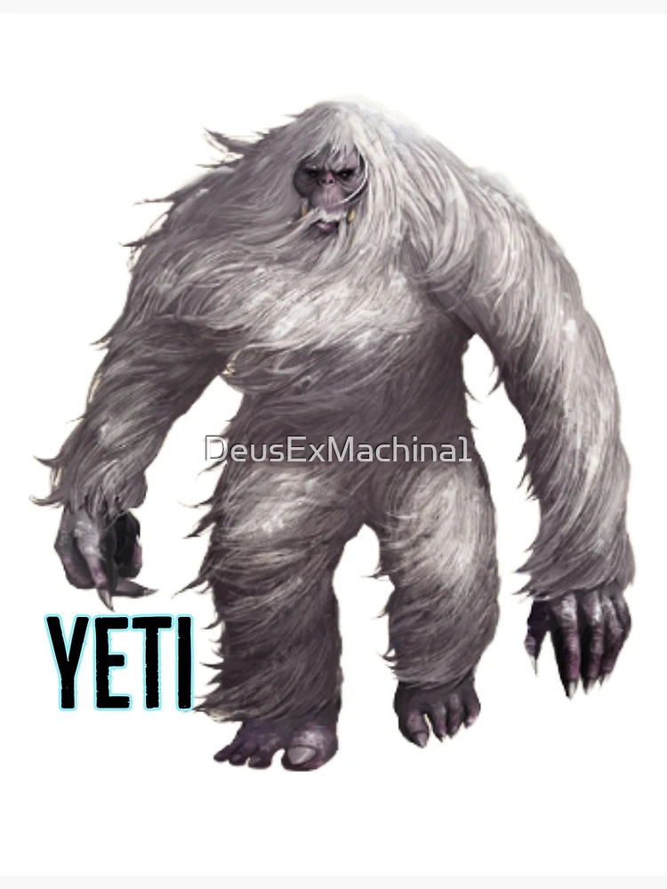 Yeti Set Go Greeting Card for Sale by PhanieMilton