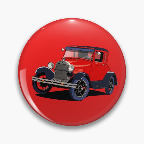Item preview, Ford Model A in red designed and sold by Webazoot Industries - Car Art.